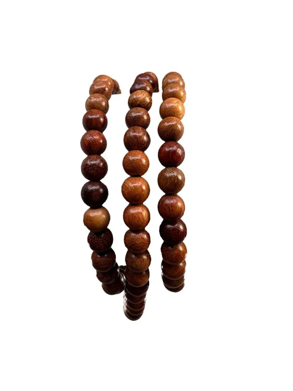 Burmese Padauk Wood Mala Prayer Beads 6mm 108 Beads Necklace Bracelet 12.9g